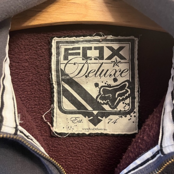 Mens large fox hoodie - Picture 2 of 3